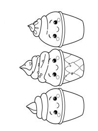 3 kawaii dondurma