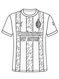 AC Milan futbol forması
