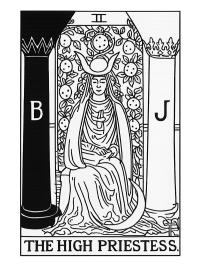 The High Priestess Tarot kartı
