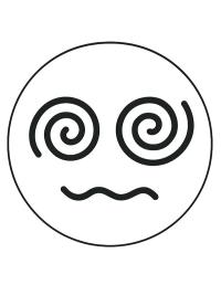Başı d&ouml;nen emoji