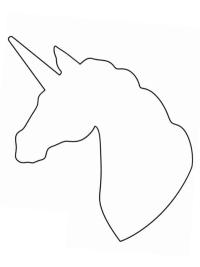 Unicorn şablonu