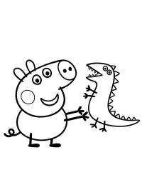 Bay Dinozor ve George Pig