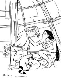John Smith, Pocahontas ve Meeko