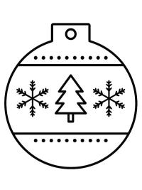 Çocuklar için Noel ağacı süs topu
