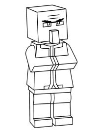 LEGO Minecraft Köylüsü