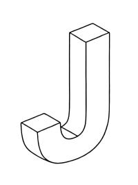 3D J harfi