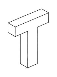 3D T harfi