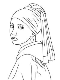 İnci K&uuml;peli Kız