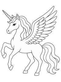 Pegasus tek boynuzlu at