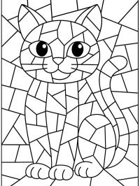 Mozaik kedi