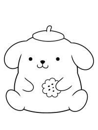 Kurabiye tutan Pompompurin
