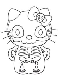İskelet Hello Kitty