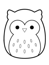 Squishmallows Baykuş Hoot