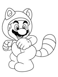 Mario'nun Tanuki'ye d&ouml;n&uuml;ş&uuml;m&uuml;
