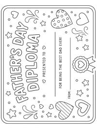 Babalar Günü Diploması