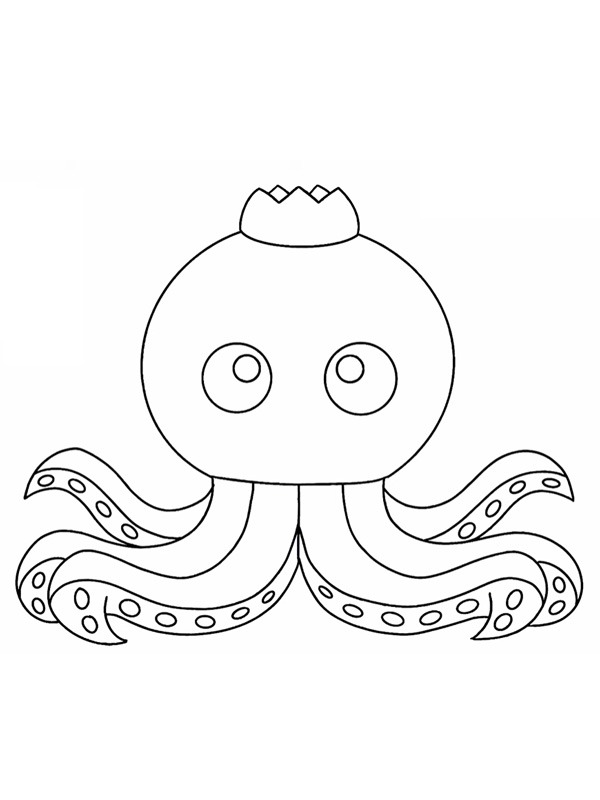Blueberrinni Octopussini Boyama sayfası Blueberrinni Octopussini Boyama sayfası
