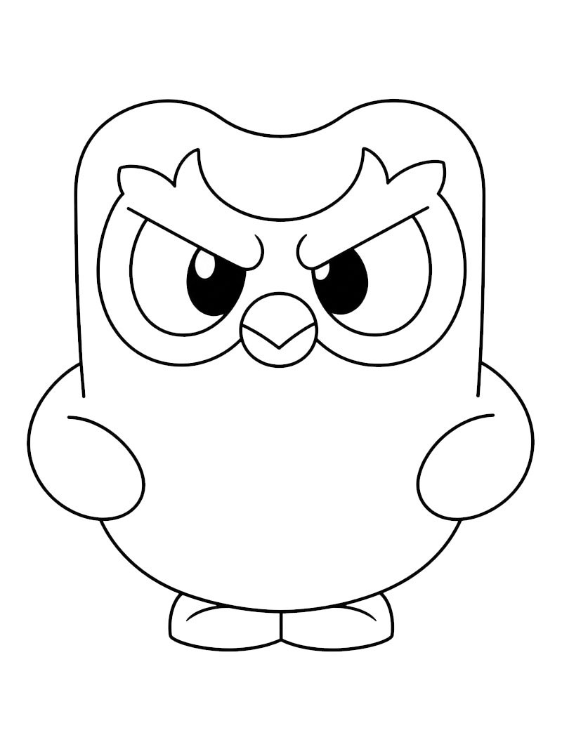 Brawl Stars x Duolingo Boyama sayfası Brawl Stars x Duolingo Boyama sayfası