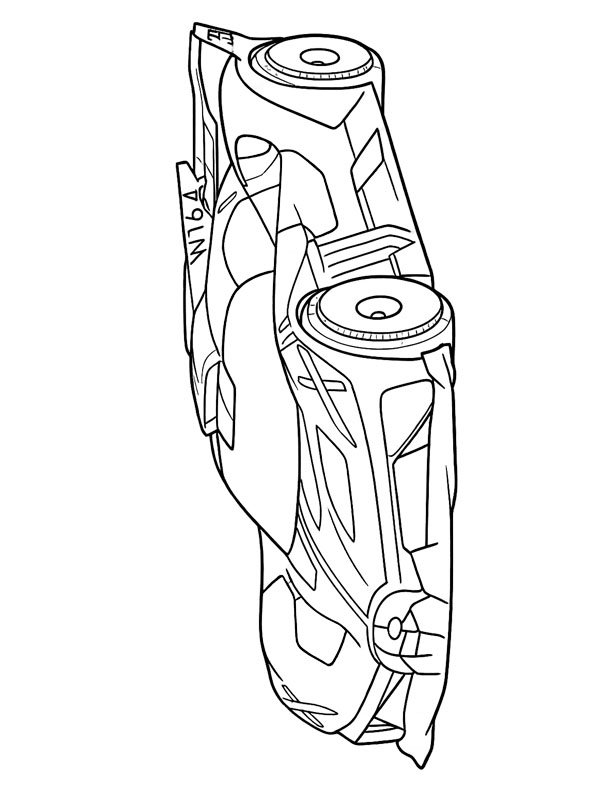 Bugatti Bolide Boyama sayfası