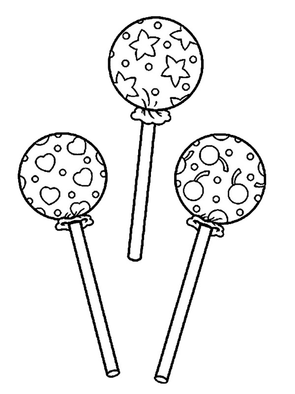 Chupa Chups Boyama sayfası Chupa Chups Boyama sayfası