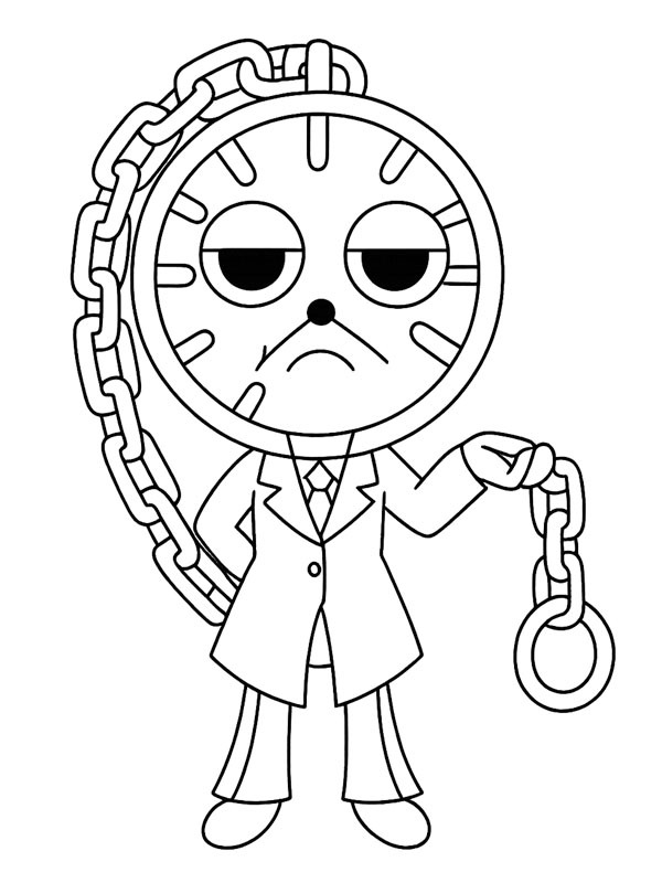 Dyle Dandy's World Boyama sayfası Dyle Dandy's World Boyama sayfası