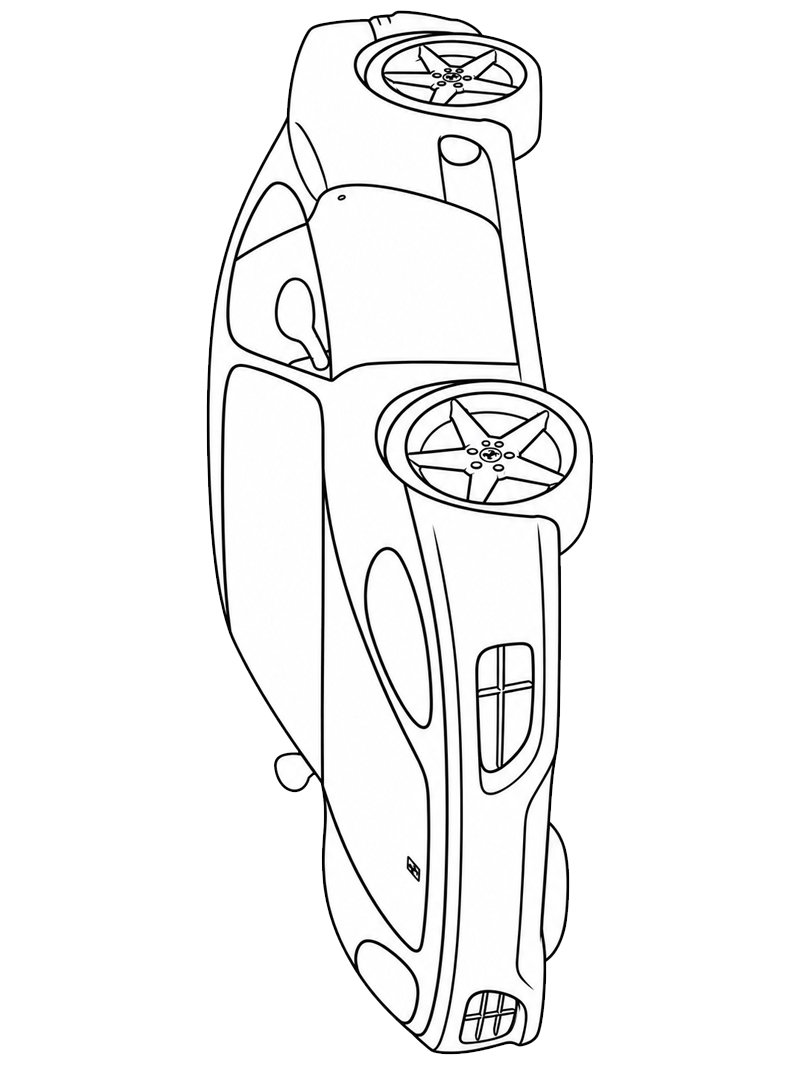 Ferrari 360 Modena Boyama sayfası