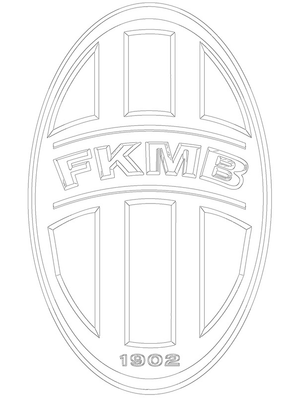 Mladá Boleslav Futbol Kulübü Boyama sayfası Mladá Boleslav Futbol Kulübü Boyama sayfası