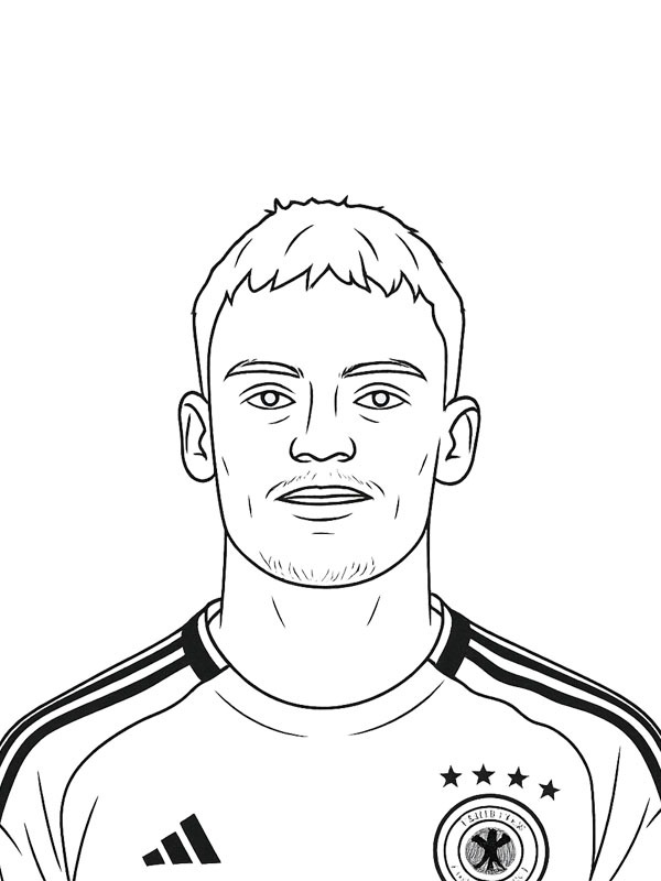 Florian Wirtz Boyama sayfası Florian Wirtz Boyama sayfası