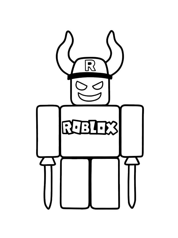 Guest 666 (Steal a Brainrot) Boyama sayfası Guest 666 (Steal a Brainrot) Boyama sayfası