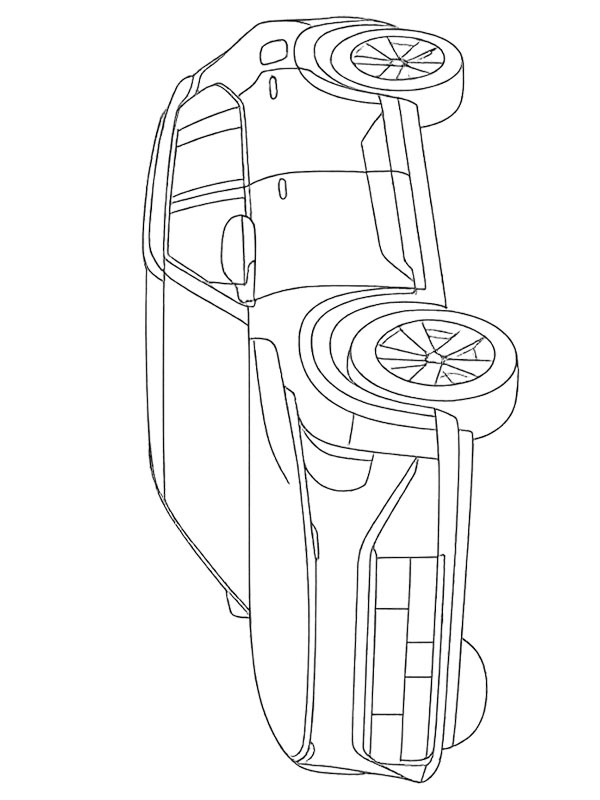 Kia EV3 Boyama sayfası Kia EV3 Boyama sayfası