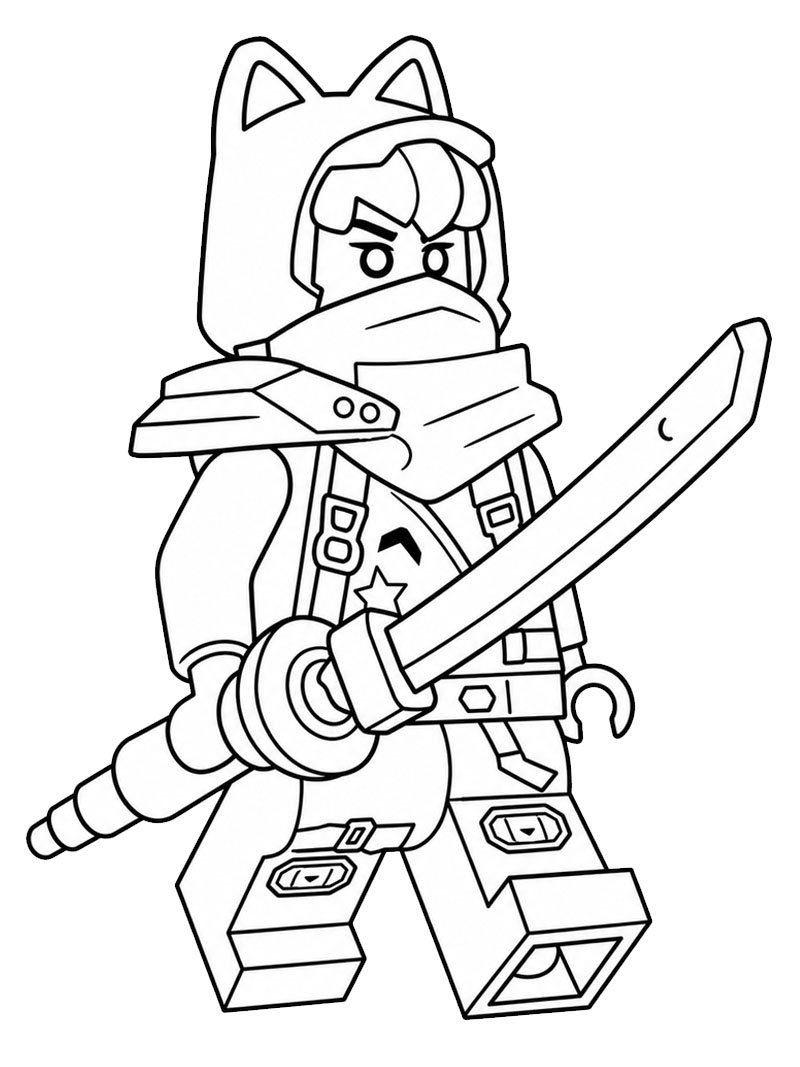 LEGO Ninjago Sora Boyama sayfası