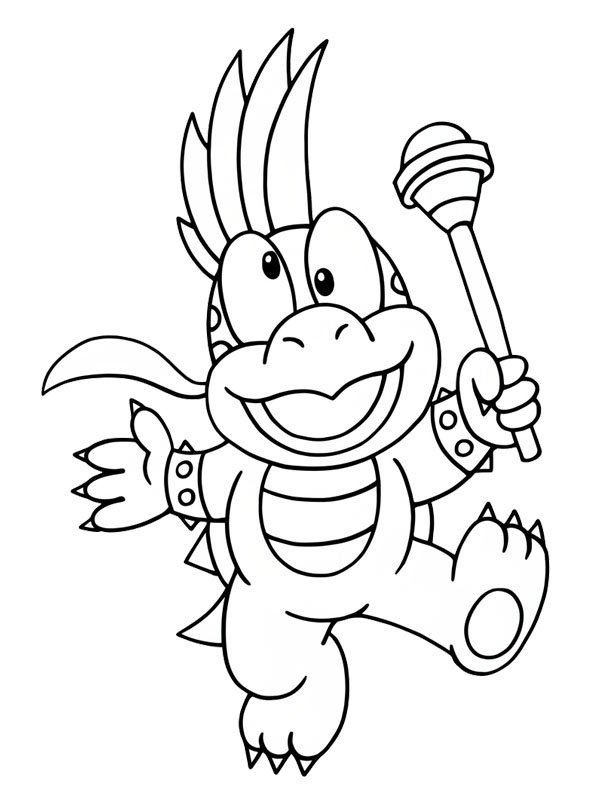 Lemmy Koopa Boyama sayfası