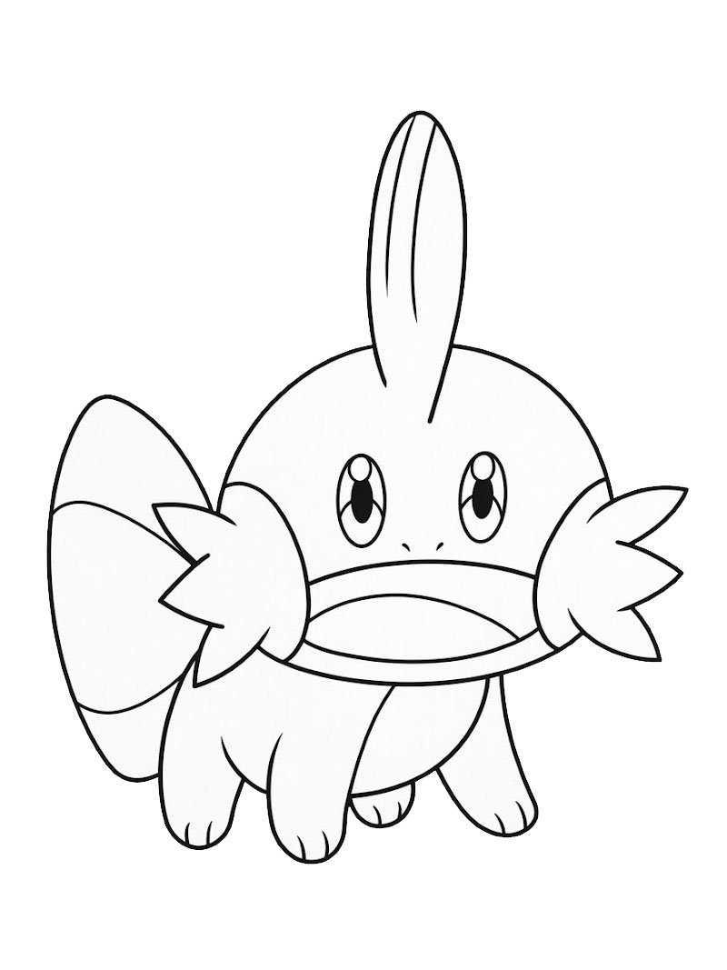 Hydropi (Pokemon) Boyama sayfası Hydropi (Pokemon) Boyama sayfası