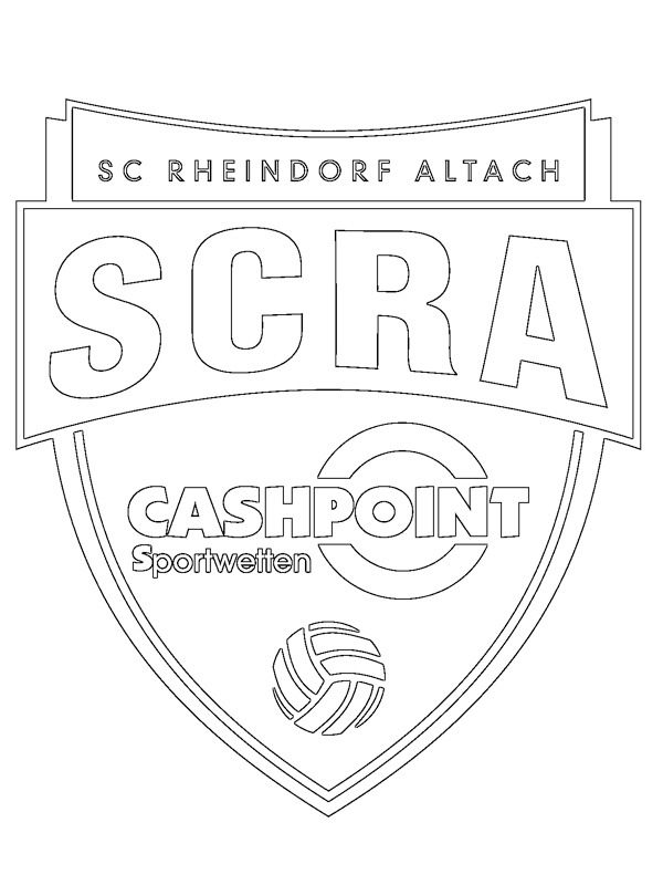 SC Rheindorf Altach Futbol Kulübü Boyama sayfası SC Rheindorf Altach Futbol Kulübü Boyama sayfası