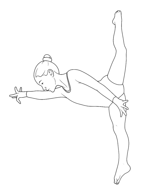 Yan a&ccedil;ılma Boyama sayfası