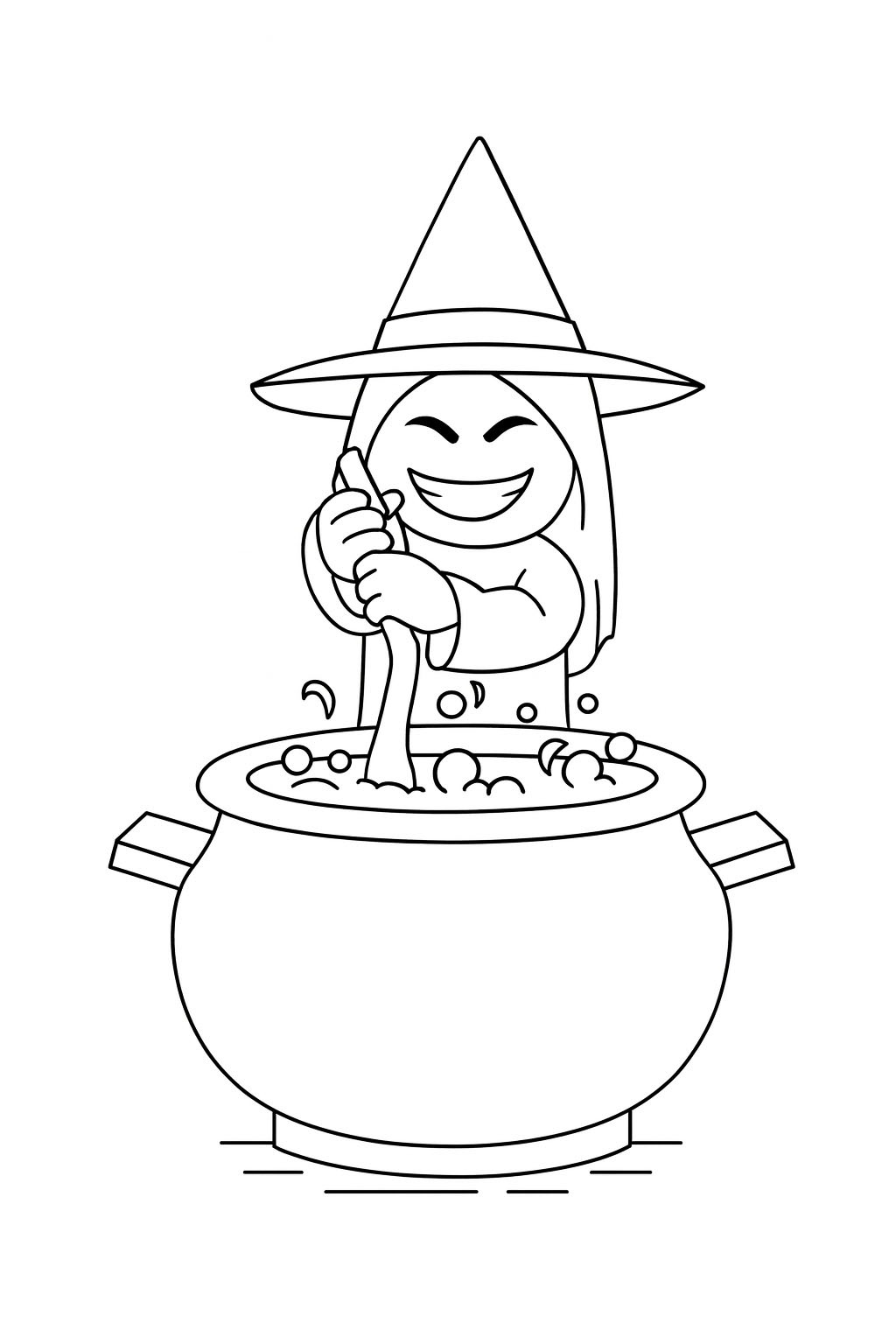 Witch Fuse (Steal a Brainrot) Boyama sayfası Witch Fuse (Steal a Brainrot) Boyama sayfası